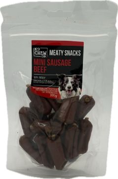 Picture of K9 Chew Co. Mini Sausages Beef 100g x 1