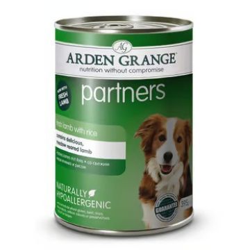 Picture of Arden Grange Partners Cans Lamb, Rice & Veg (Green) 395g x 6